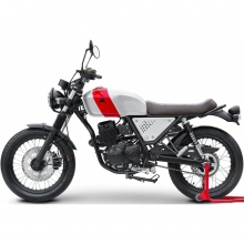 MOTOCYKL ROMET SCMB 125 BIAŁO CZERWONY