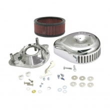 OBUDOWA FILTR POWIETRZ HARLEY DAVIDSON S&S CYCLE AIR CLEANER KIT SLASHER SUPER E/G CHROME