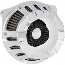OBUDOWA FILTR POWIETRZA HARLEY DAVIDSON  ARLEN NESS AIR CLEANER KIT INVERTED BIG SUCKER DEEP CUT CHROME