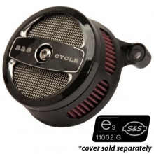 OBUDOWA FILTR POWIETRZA HARLEY DAVIDSON S&S CYCLE AIR CLEANER KIT STEALTH EC APPROVED FOR 110 CABLE CVO