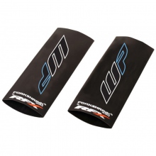 OSŁONA AMORTYZATORÓW RFX WP logo White/Blue Universal 125cc-525cc