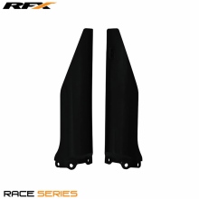 Osłony lag amortyzatora Fork Guards Kawasaki KX125 KX250 04-06 KXF250 04-05 Black