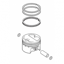 TŁOK SWM SUPERDUAL 650 PISTON ASSY