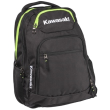 PLECAK KAWASAKI CZARNY Z ZIELONYMI AKCENTAMI 40L