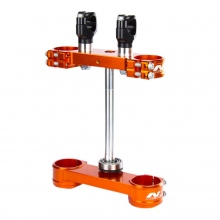 PÓŁKI AMORTYZATORA  NEKEN STANDARD TRIPLE CLAMP ORANGE KTM SX65 13-21