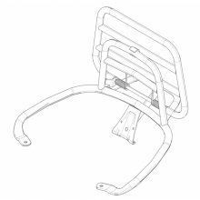 Rear luggage rack-1B002131