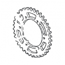 TYLNA ZĘBATKA T50 RS300 REAR SPROCKET