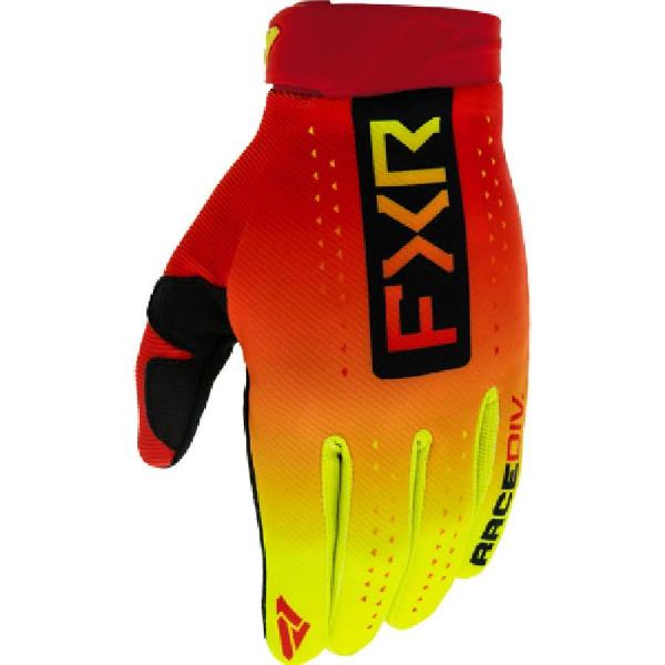 Rękawice cross FXR Reflex MX Yth Czerwony/Inferno M