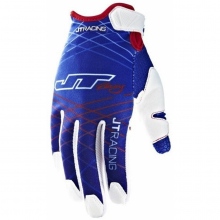 JT1058B01-RĘKAWICZKI  EVOLVE LITE LAZER GLOVES NIEBIESKO-BIAŁE XS