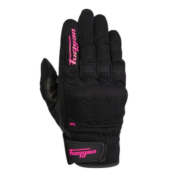 Rękawice motocyklowe Furygan Jet D3O Lady Czarny/Różowy M