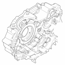 RIGHT CRANKCASE COMP,