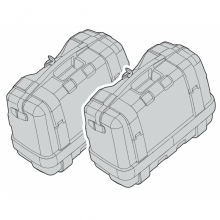 SIDE BAG SET KUFRY BOCZNE SWM SUPERDUAL
