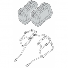 SIDE BAGS KIT KUFRY BOCZNE STELAŻ SWM SUPERDUAL