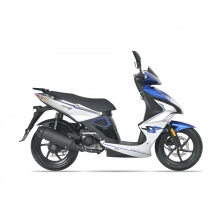 SKUTER KYMCO SUPER 8 50i 4T ROK 2020 EURO4 STREBRNY MAT
