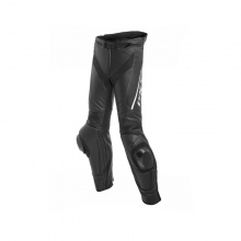 Spodnie skórzane DAINESE Delta 3 Czarny/Biały Rozmiar 52
