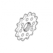 Zębatka Przód SWM SIX DAYS 500 SIX 6 SPROCKET, CHAIN 15T
