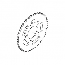 SPROCKET, REAR 53T