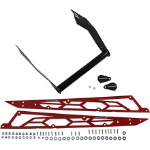 STRAIGHTLINE PERFORMANCE POLARIS AXYS HNG REAR B RED