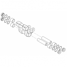SWINGARM, CUSHION RELAY