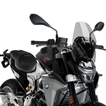 SZYBA SPORTOWA NOWEJ GENERACJI PUIG (BEZ ORYGINALNEGO WSPORNIKA BMW) DO BMW F900R 20-21 LEKKO PRZYCIEMNIONA