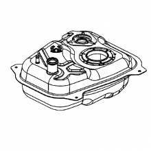 TANK COMP FUEL 17500-ALJ8-E10