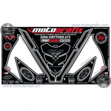 TANKPAD + OKLEINA PRZÓD TRIUMPH DAYTONA 675 2006