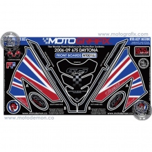 TANKPAD + OKLEINA PRZÓD TRIUMPH DAYTONA 675 2006