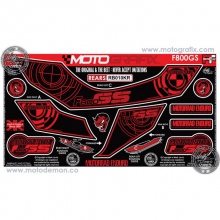 OKLEINA TYŁ BMW F800GS 2008-2012