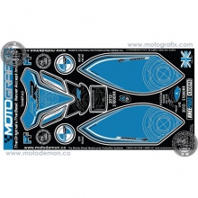 TANKPAD MOTOGRAFIX I OKLEINA BOCZNA ZBIORNIKA BMW S1000RR 2012-2014