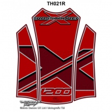 TANKPAD MOTOGRAFIX Honda VFR1200X Crosstourer 12-19
