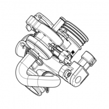 Throttle body cpl.-1D000063R