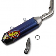 TŁUMIK FMF FACTORY 4.1 RCT SLIP-ON MUFFLER TITANIUM & CARBON BLUE