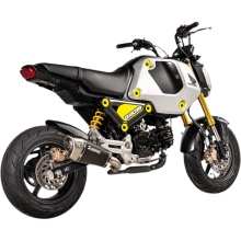 TŁUMIK WYDECH SLIP ON AKRAPOVIC HONDA MSX 125 ABS GROM