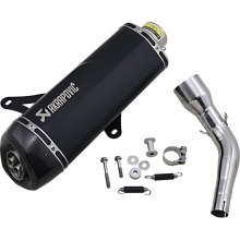 TŁUMIK WYDECH SLIP ON AKRAPOVIC VESPA GTS 125 250 300 IE GTV 250 300 IE SEI GIORNI 300