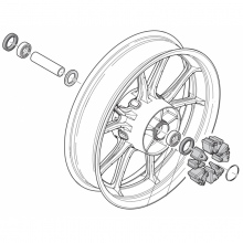 WHEEL, REAR