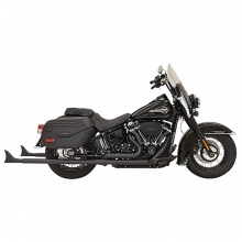 WYDECH TŁUMIK BASSANI XHAUST FISHTAIL TRUE DUAL EXHAUST SYSTEM HARLEY DAVIDSON