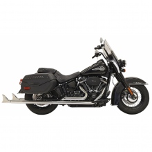 WYDECH TŁUMIK BASSANI XHAUST FISHTAIL TRUE DUAL EXHAUST SYSTEM HARLEY DAVIDSON
