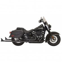 WYDECH TŁUMIK BASSANI XHAUST FISHTAIL TRUE DUAL EXHAUST SYSTEM HARLEY DAVIDSON