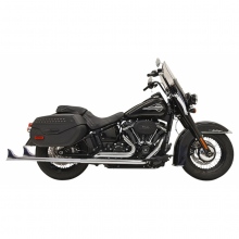 WYDECH TŁUMIK BASSANI XHAUST FISHTAIL TRUE DUAL EXHAUST SYSTEM HARLEY DAVIDSON
