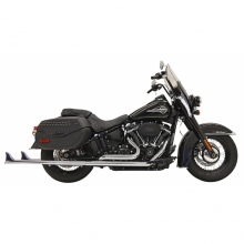 WYDECH TŁUMIK BASSANI XHAUST FISHTAIL TRUE DUAL EXHAUST SYSTEM HARLEY DAVIDSON