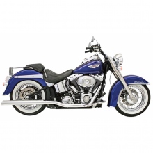WYDECH TŁUMIK BASSANI XHAUST SLIP ON MUFFLERS FOR TRUE DUAL HEADERS HARLEY DAVIDSON
