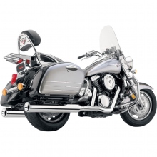 WYDECH TŁUMIK KAWASAKI VN 1500 Vulcan COBRA TRUE DUALS CLASSIC EXHAUST SYSTEMS WITH BILLET TIPS CHROME