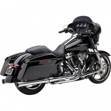 WYDECH TŁUMIK HARLEY DAVIDSON COBRA MUFFLERS 3 SLIP-ON WITH RACE-PRO TIPS CHROME