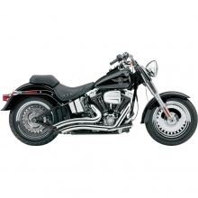 WYDECH TŁUMIK HARLEY DAVIDSON COBRA SPEEDSTER SHORTS SWEPT EXHAUST WITH POWERPORT CHROME