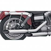 WYDECH TŁUMIK HARLEY DAVIDSON KHROME WERKS MUFFLERS 3 SLIP ON SLASH CUT CHROME