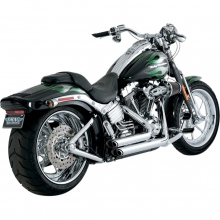 WYDECH TŁUMIK HARLEY DAVIDSON VANCE & HINES EXHAUST SHORTSHOTS STAGGERED CHROME