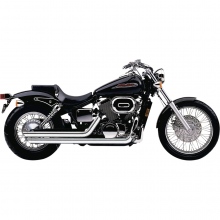 WYDECH TŁUMIK HONDA  COBRA EXHAUST SYSTEM 2 INTO 2 STREETROD SLASH DOWN SPEEDSTER CHROME