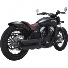 WYDECH TŁUMIK INDIAN  VANCE & HINES MUFFLER TWIN SLASH STAGGERED SLIP-ONS MATTE BLACK