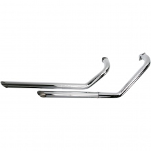 WYDECH TŁUMIK KAWASAKI VN800 COBRA SLASH CUT TIPS EXHAUST SYSTEM CHROME