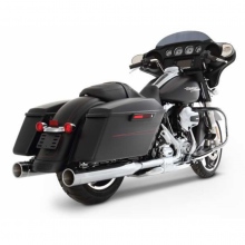 WYDECH TŁUMIK RINEHART RACING MUFFLER SLIP ON 4 CALE SLIMLINE DUALS TOURING HARLEY DAVIDSON